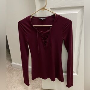 Express long sleeve top